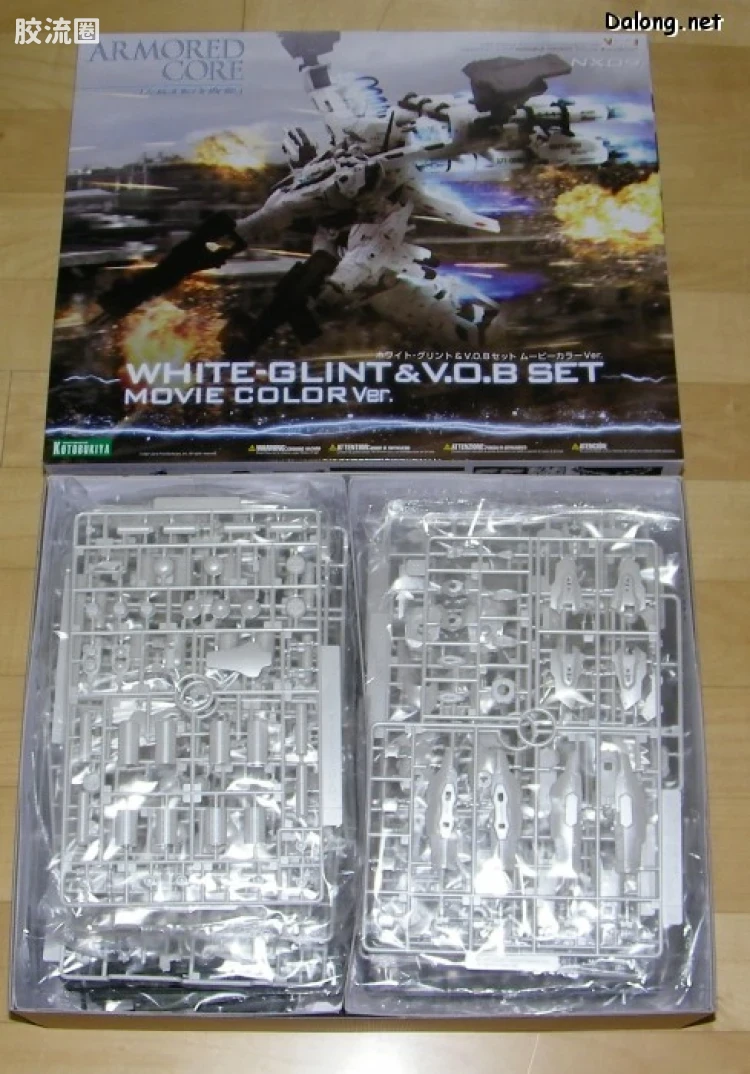 寿屋装甲核心 NEXT版 NX09 Lineark white-glint v.o.b set 电影配色 - 图片